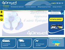 Tablet Screenshot of gunsel.ua